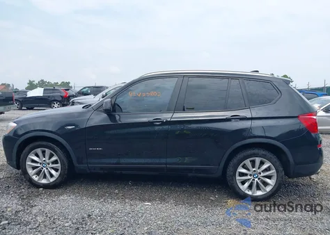 2017 BMW X3 Sdrive28I from USA, damaged, VIN 5UXWZ7C55H0V85037